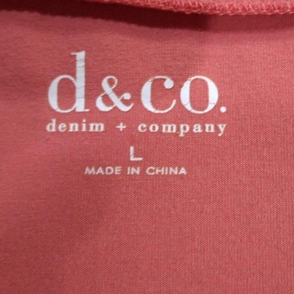 Denim & Co shirt large - Picture 5 of 10